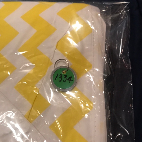 3 COTTON APRONS with yellow design SO CUTE ZigZag - Picture 5 of 5